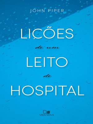 cover image of Lições de um leito de hospital